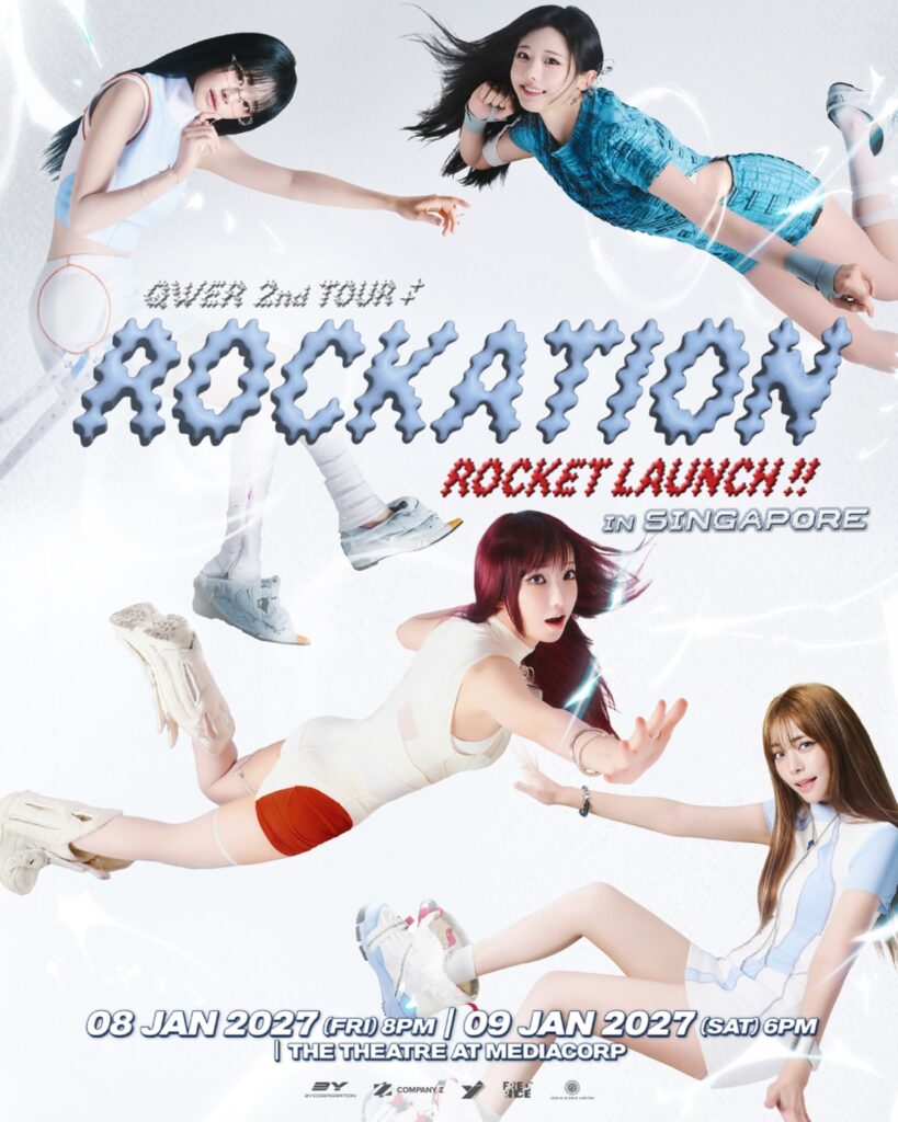 QWER to Return to Singapore in January 2027 for Two Nights of ROCKATION: ROCKET LAUNCH!! - Alvinology