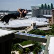 Red Bull Freerunners Race 90 Feet Above Resorts World Sentosa in High Altitude Challenge - Alvinology
