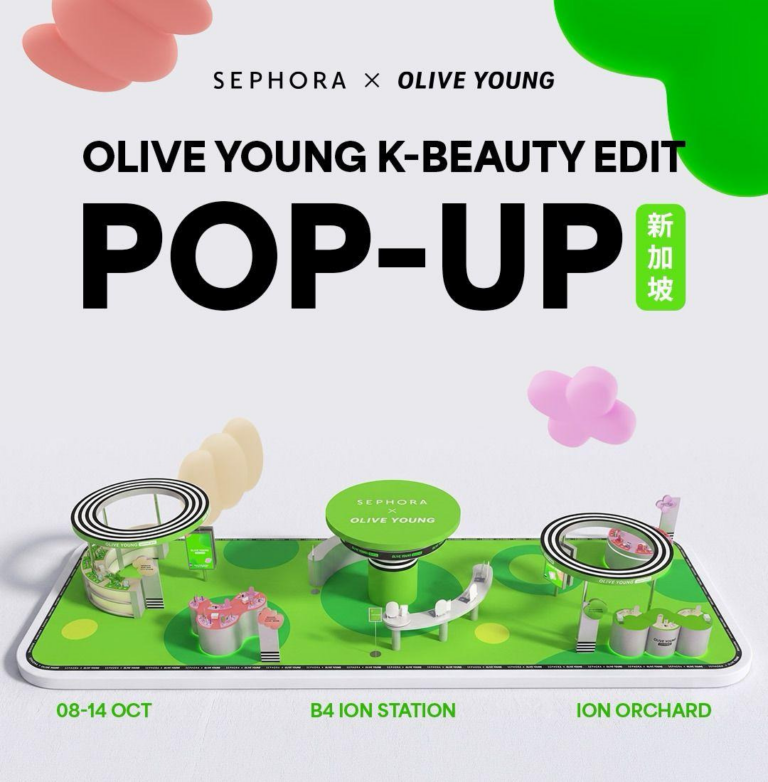 OLIVE YOUNG Brings K-Beauty Edit Pop-Up to ION Orchard with Sephora Singapore - Alvinology