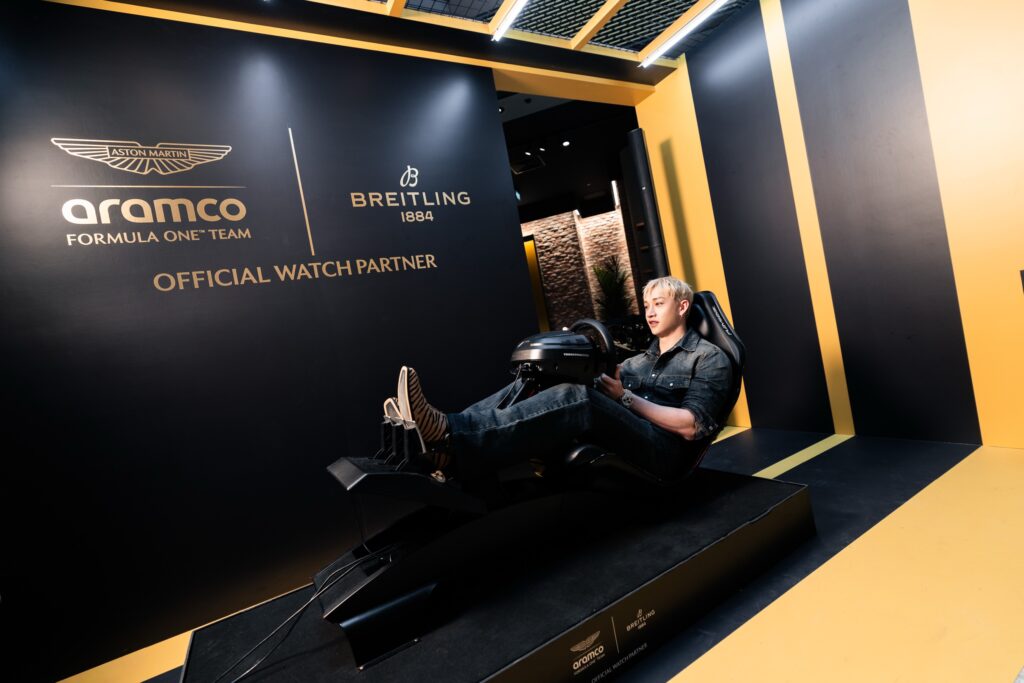 Stray Kids’ Bang Chan Meets Fans at Breitling’s F1 Pop-Up at Raffles City Singapore - Alvinology