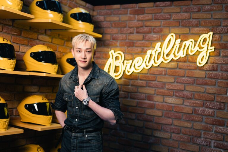 Stray Kids’ Bang Chan Meets Fans at Breitling’s F1 Pop-Up at Raffles City Singapore - Alvinology