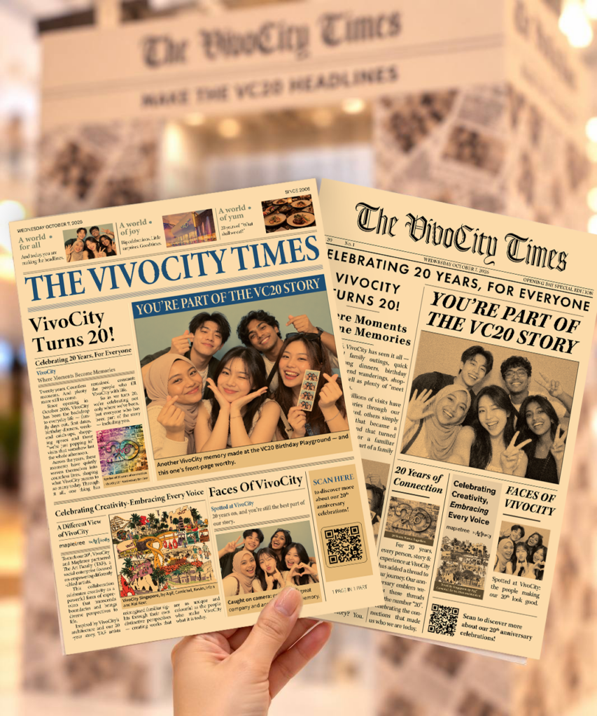 VivoCity Turns 20 with a Birthday Bash of Games, Rewards and Limited-Time Deals - Alvinology