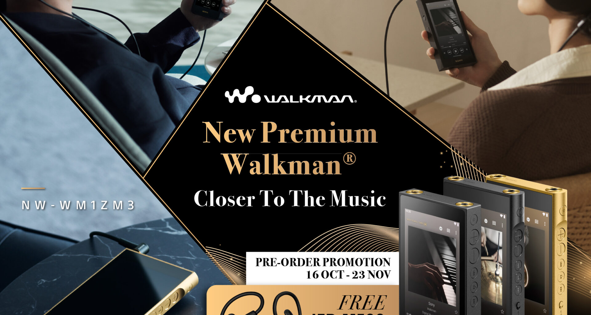 Sony Launches Three New Premium Walkman Music Players in Singapore, Prices Start at S$2,399 - Alvinology