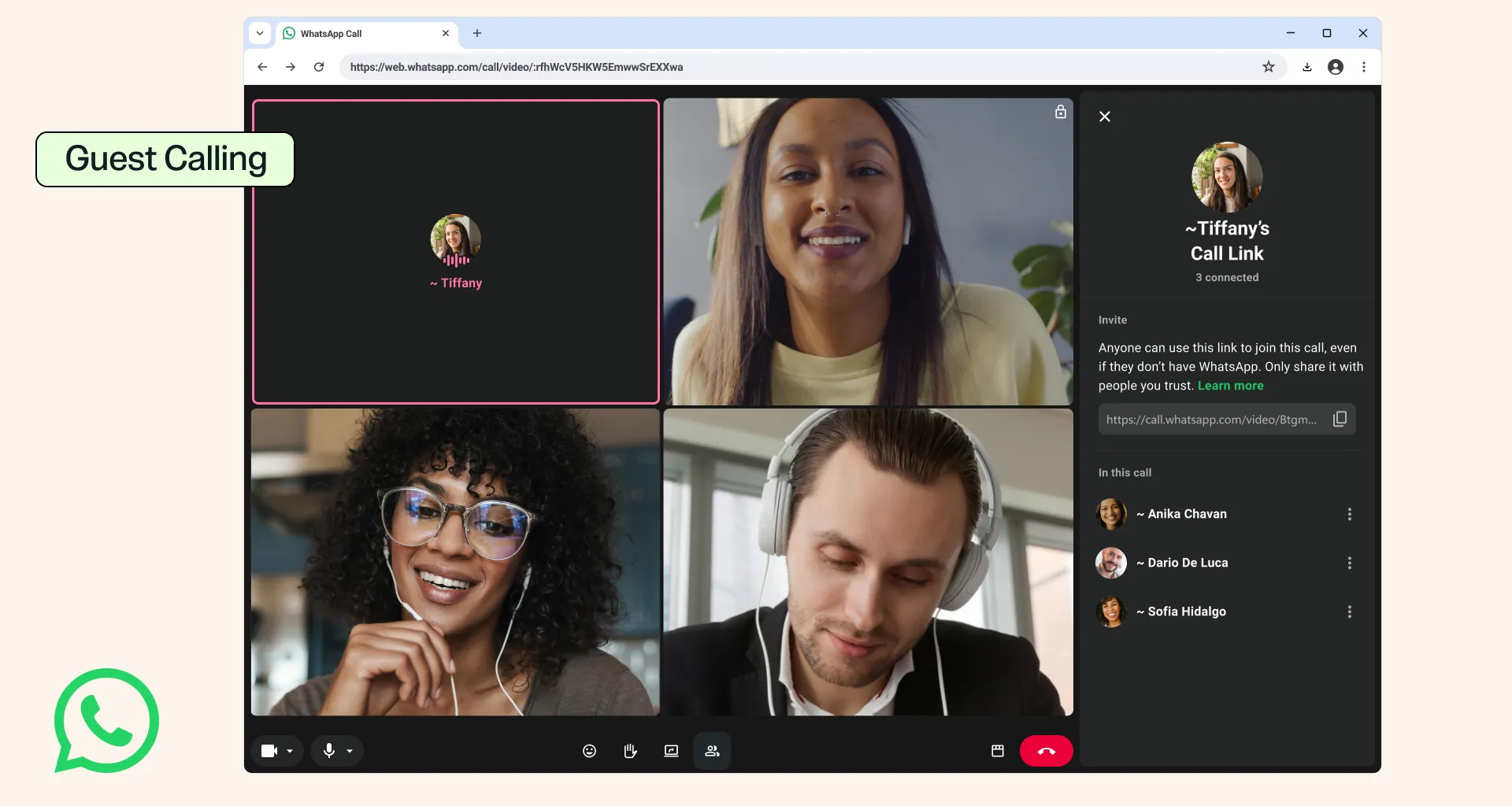 WhatsApp Introduces Guest Calling, Letting Anyone Join Calls Without an Account - Alvinology