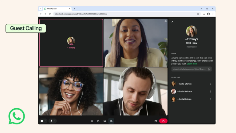 WhatsApp Introduces Guest Calling, Letting Anyone Join Calls Without an Account - Alvinology