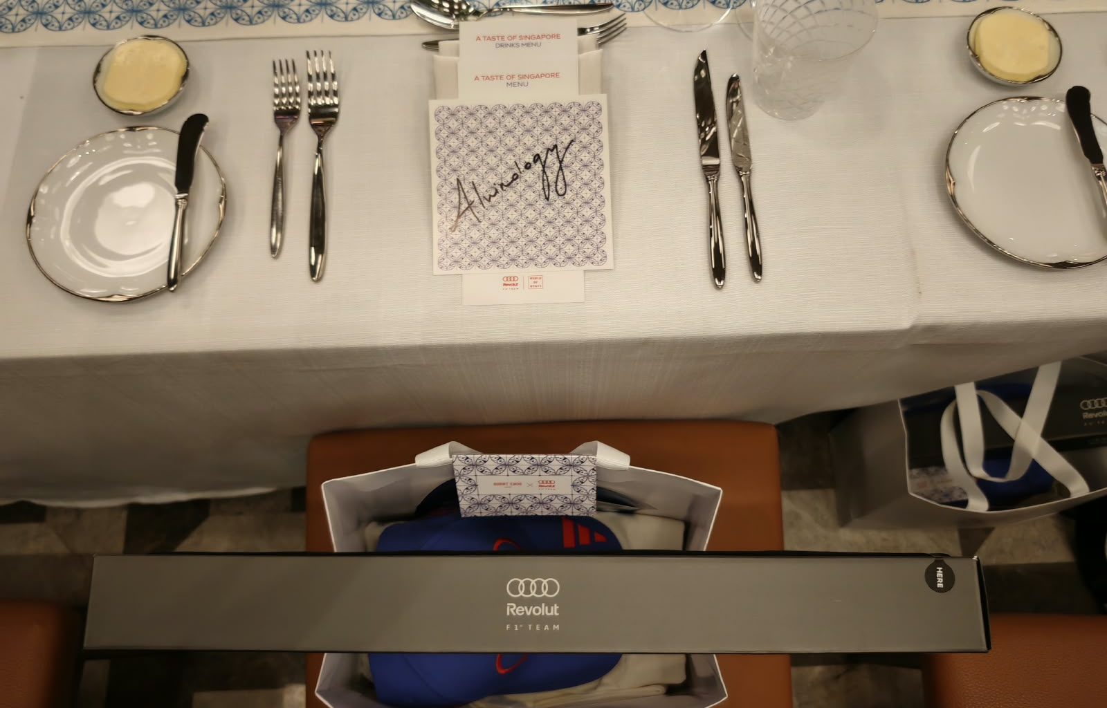 A Taste of Singapore: Inside Audi Revolut F1 Team’s Race Week Dinner at Andaz Singapore - Alvinology