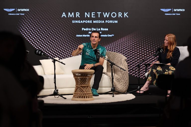 Aston Martin Aramco Brings AMR Network to Singapore to Explore the Speed of Change - Alvinology
