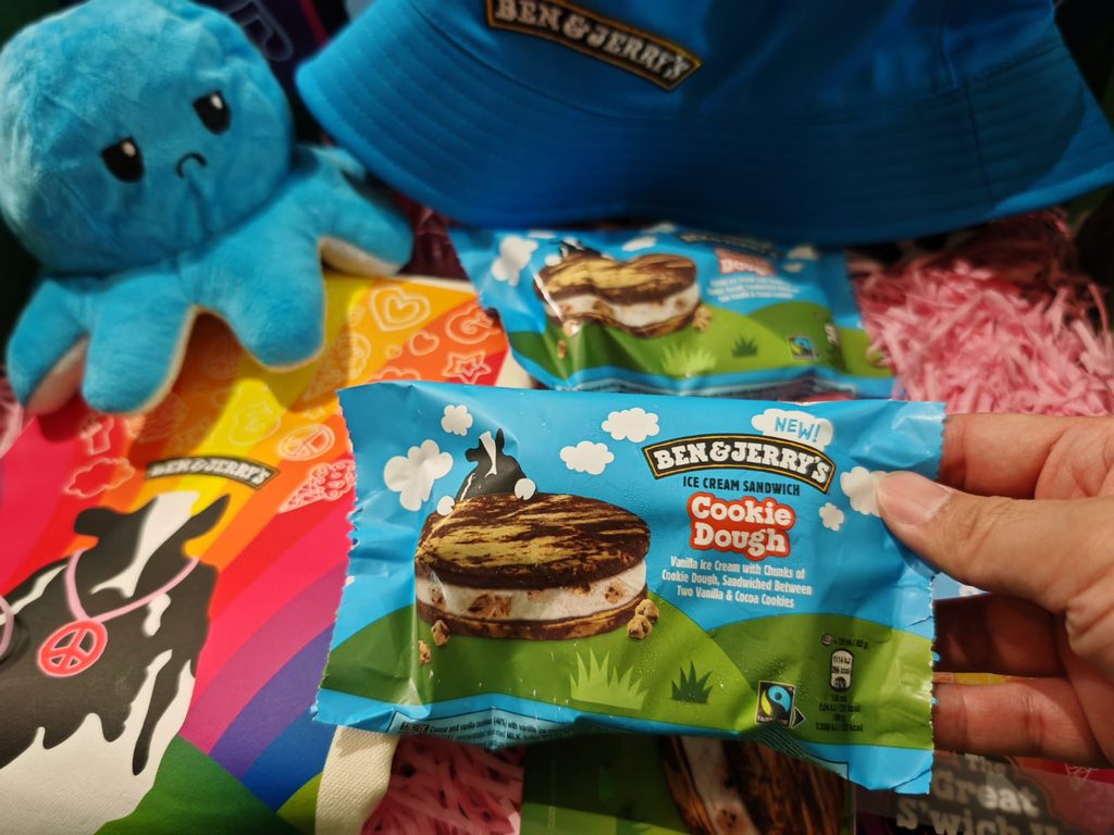 Ben & Jerry’s Cookie Dough Ice Cream Sandwich is Now Available in Singapore Ben & Jerry’s Cookie Dough Ice Cream Sandwich is Now Available in Singapore - Alvinology