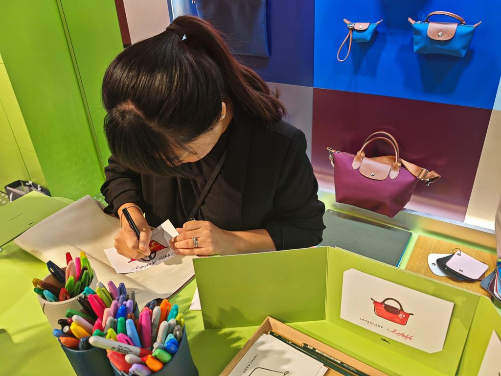 Longchamp Brings Exclusive My Pliage Customisation Event to Raffles City - Alvinology