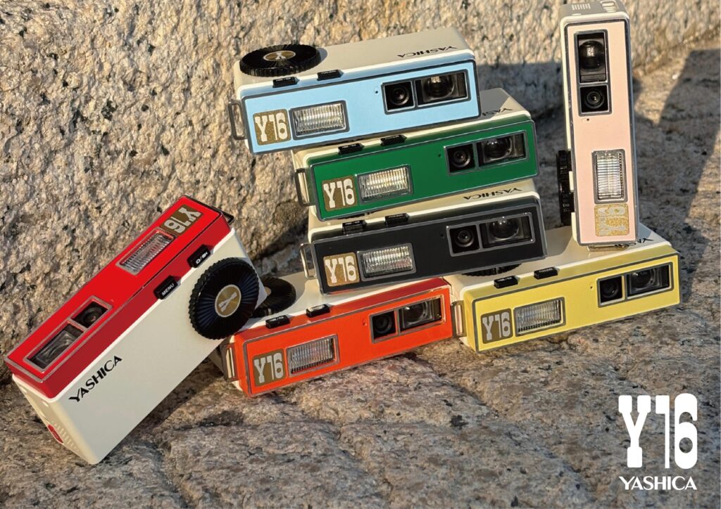 YASHICA Revives Its 1959 Camera Design with the Colourful Y16 Pocket Camera - Alvinology