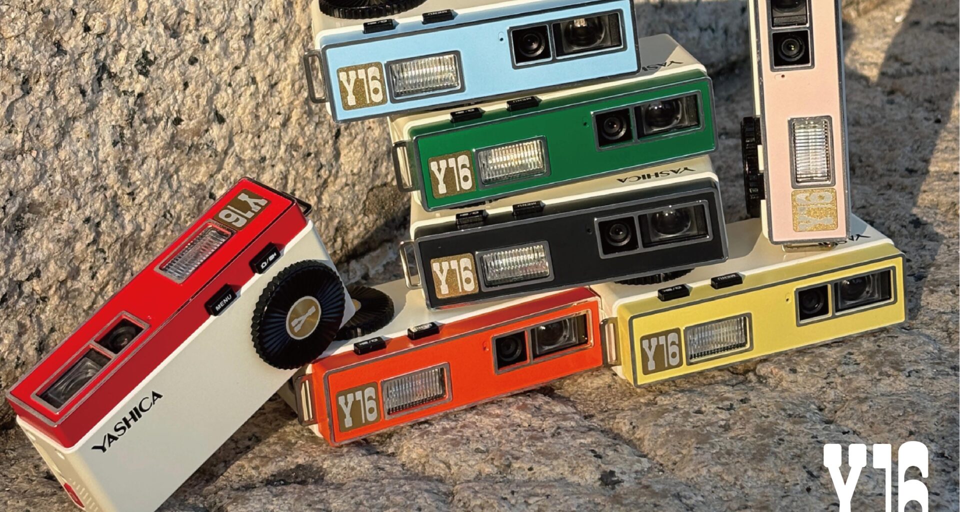 YASHICA Revives Its 1959 Camera Design with the Colourful Y16 Pocket Camera - Alvinology