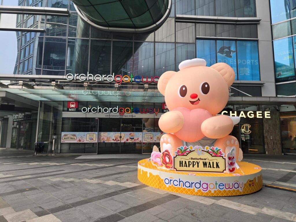 Butterbear Takes Over orchardgateway with Cute Photo Spots, Shopping Rewards and Sweet Treats Until 18 October - Alvinology