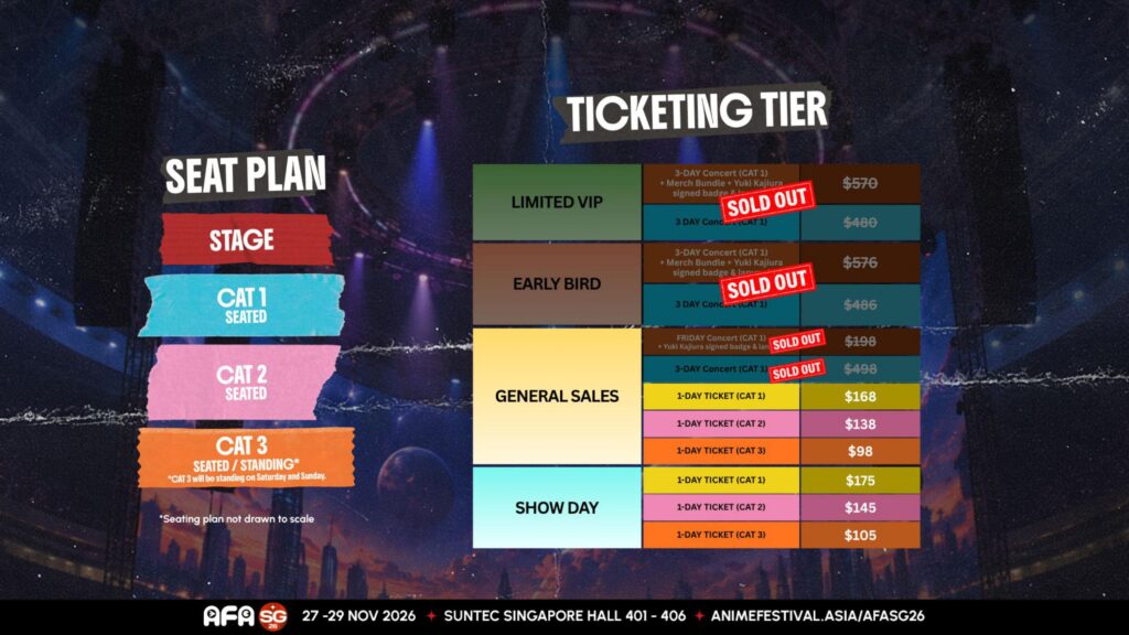 Anime Festival Asia Singapore 2026 Returns in November with YOASOBI Showcase, Hatsune Miku and Japanese Music Stars - Alvinology