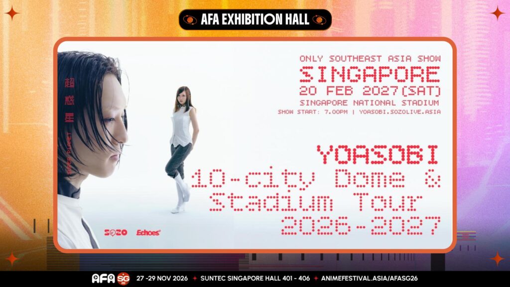 Anime Festival Asia Singapore 2026 Returns in November with YOASOBI Showcase, Hatsune Miku and Japanese Music Stars - Alvinology