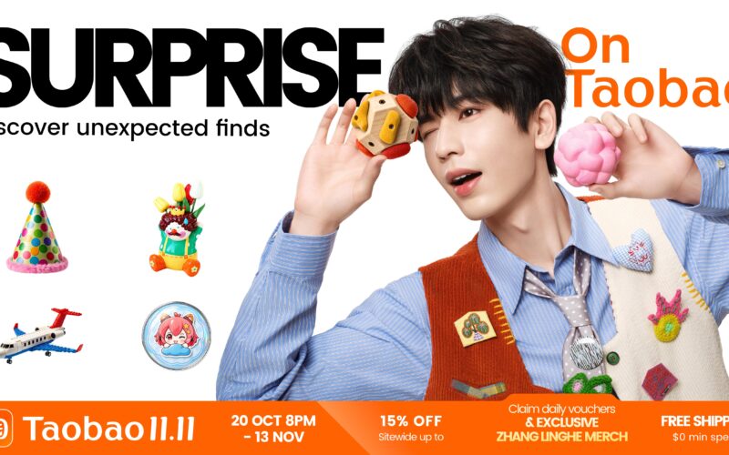 Zhang Linghe Teams Up With Taobao for Global 11.11 Sale With Exclusive Rewards and Fan Events in Singapore - Alvinology